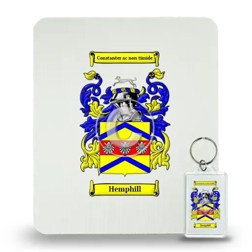 Hemphill Mouse Pad and Keychain Combo Package