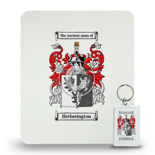 Hetherington Mouse Pad and Keychain Combo Package