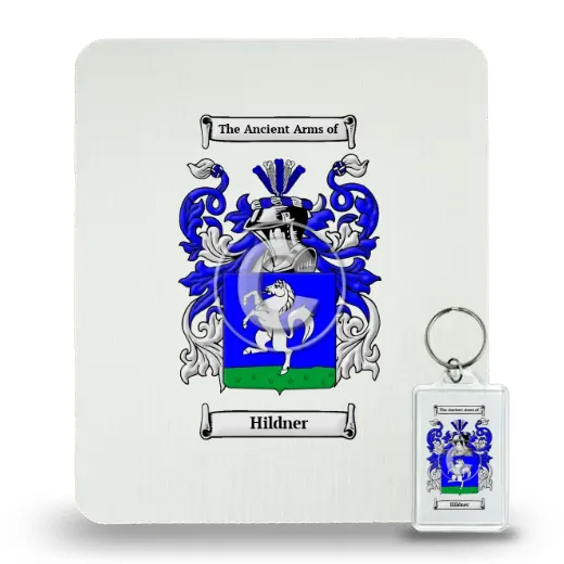 Hildner Mouse Pad and Keychain Combo Package