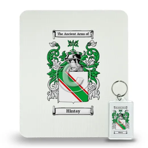 Hintay Mouse Pad and Keychain Combo Package