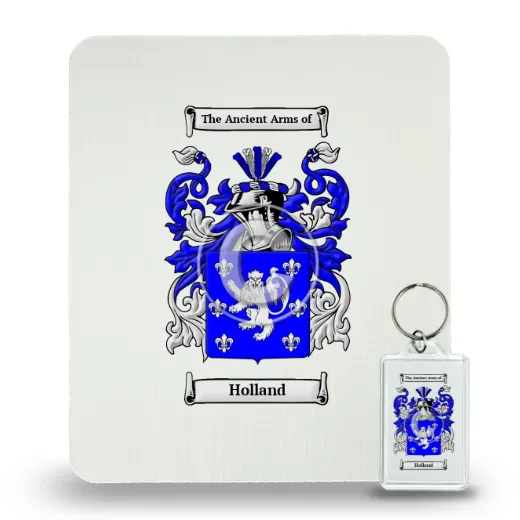 Holland Mouse Pad and Keychain Combo Package