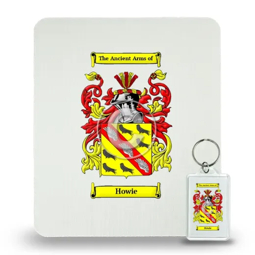 Howie Mouse Pad and Keychain Combo Package