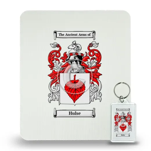 Hulse Mouse Pad and Keychain Combo Package