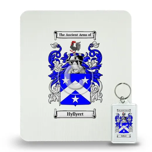 Hyllyert Mouse Pad and Keychain Combo Package