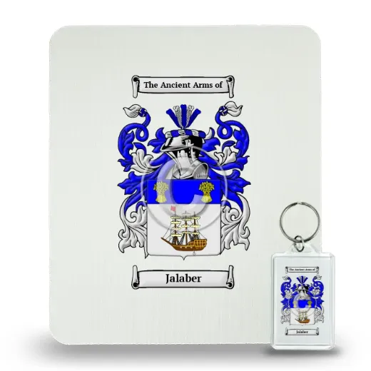 Jalaber Mouse Pad and Keychain Combo Package