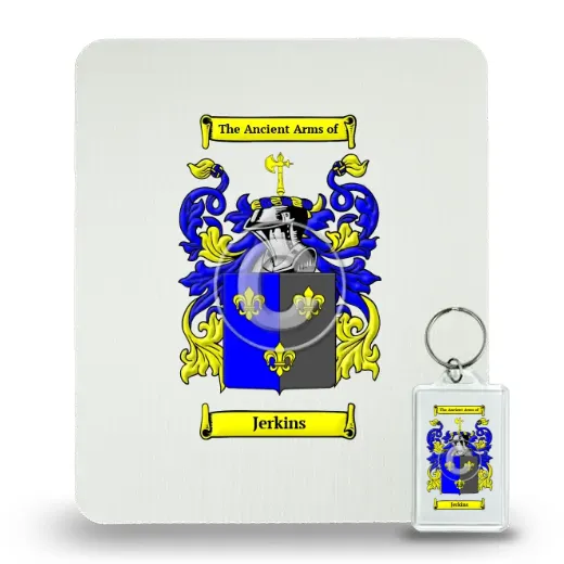 Jerkins Mouse Pad and Keychain Combo Package