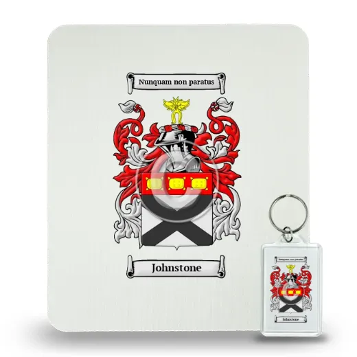 Johnstone Mouse Pad and Keychain Combo Package