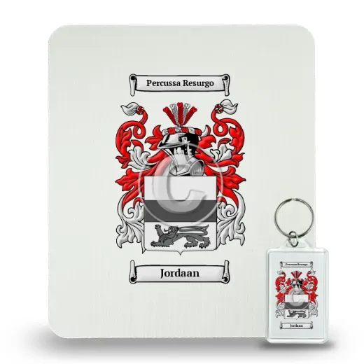 Jordaan Mouse Pad and Keychain Combo Package