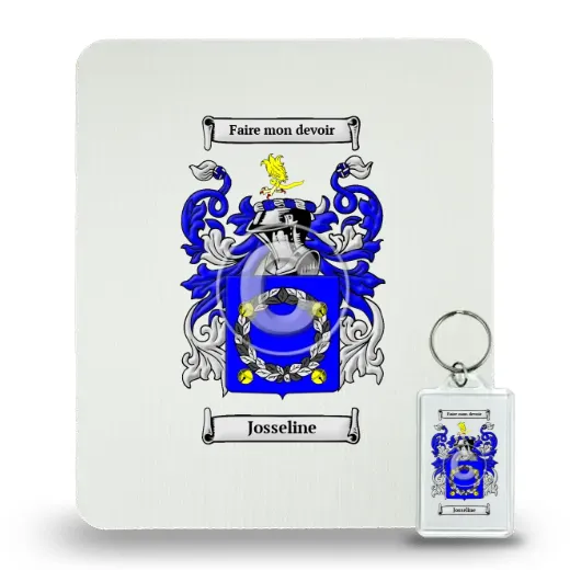 Josseline Mouse Pad and Keychain Combo Package