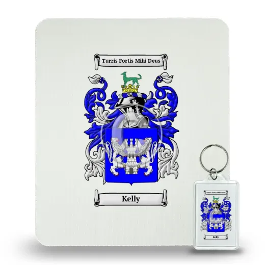 Kelly Mouse Pad and Keychain Combo Package