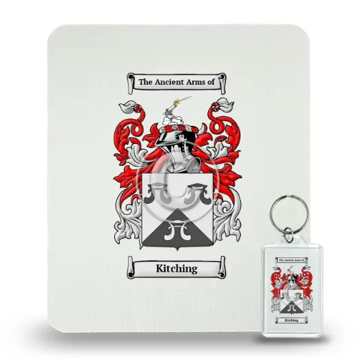 Kitching Mouse Pad and Keychain Combo Package