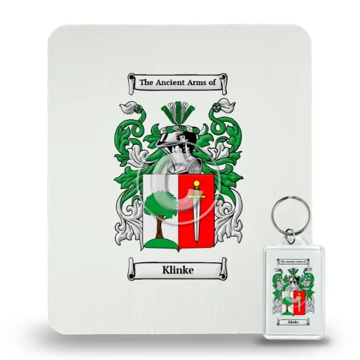 Klinke Mouse Pad and Keychain Combo Package