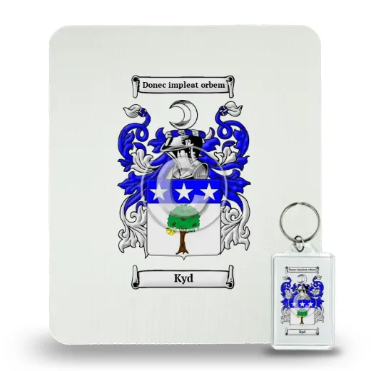 Kyd Mouse Pad and Keychain Combo Package