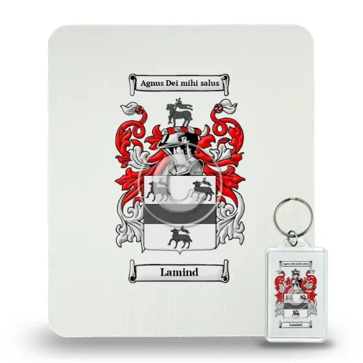 Lamind Mouse Pad and Keychain Combo Package