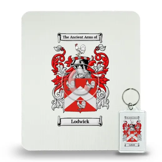 Lodwick Mouse Pad and Keychain Combo Package