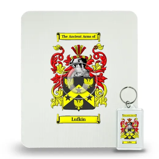 Lufkin Mouse Pad and Keychain Combo Package