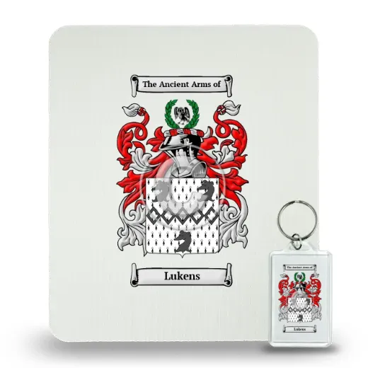 Lukens Mouse Pad and Keychain Combo Package