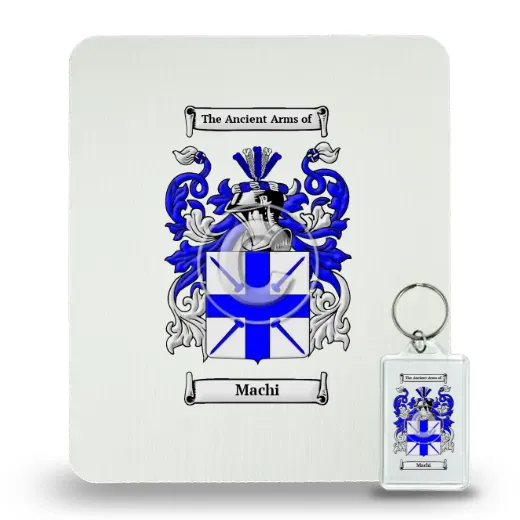 Machi Mouse Pad and Keychain Combo Package