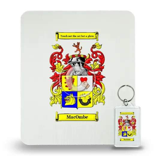 MacOmbe Mouse Pad and Keychain Combo Package