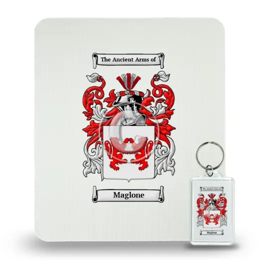 Maglone Mouse Pad and Keychain Combo Package