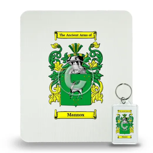 Mannox Mouse Pad and Keychain Combo Package