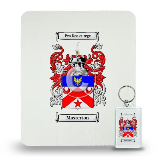 Masterton Mouse Pad and Keychain Combo Package