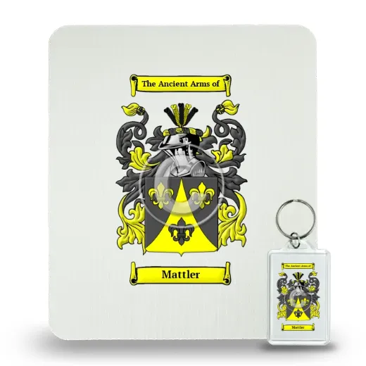 Mattler Mouse Pad and Keychain Combo Package
