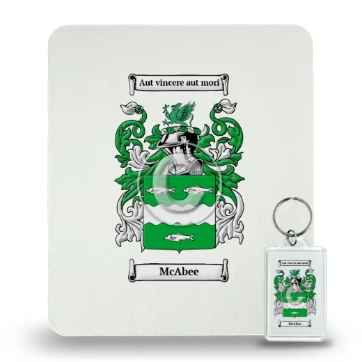 McAbee Mouse Pad and Keychain Combo Package