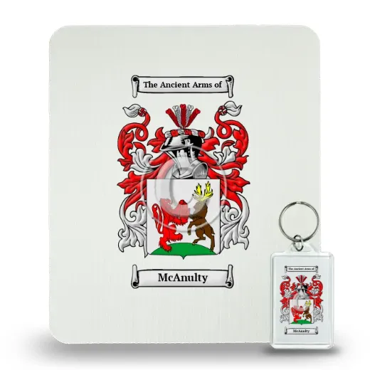 McAnulty Mouse Pad and Keychain Combo Package