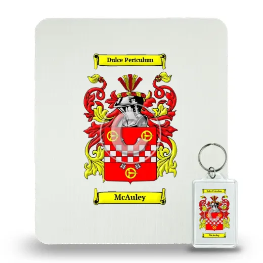 McAuley Mouse Pad and Keychain Combo Package