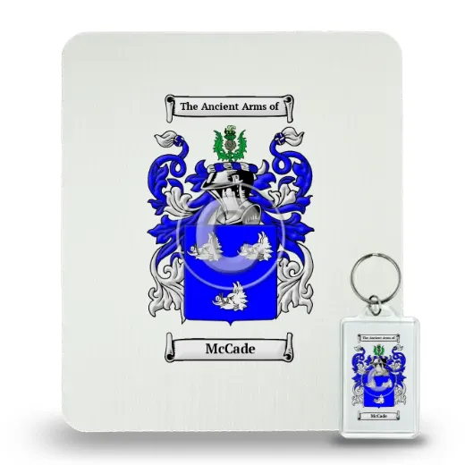 McCade Mouse Pad and Keychain Combo Package