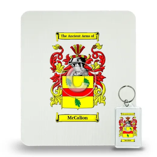 McCalion Mouse Pad and Keychain Combo Package