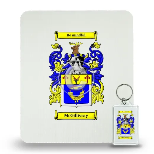 McGillivray Mouse Pad and Keychain Combo Package