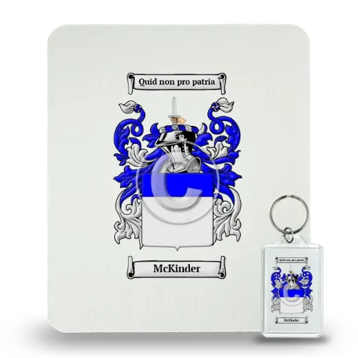 McKinder Mouse Pad and Keychain Combo Package