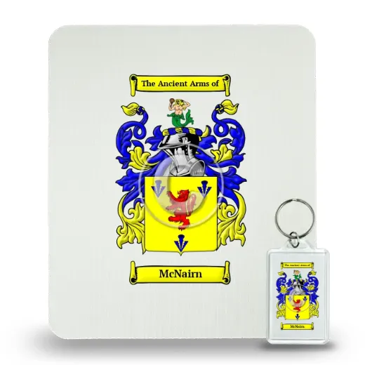 McNairn Mouse Pad and Keychain Combo Package