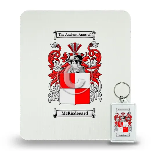 McRisdeeard Mouse Pad and Keychain Combo Package