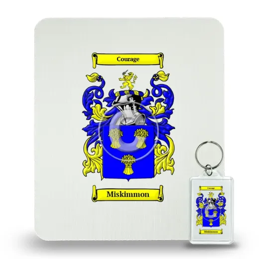Miskimmon Mouse Pad and Keychain Combo Package
