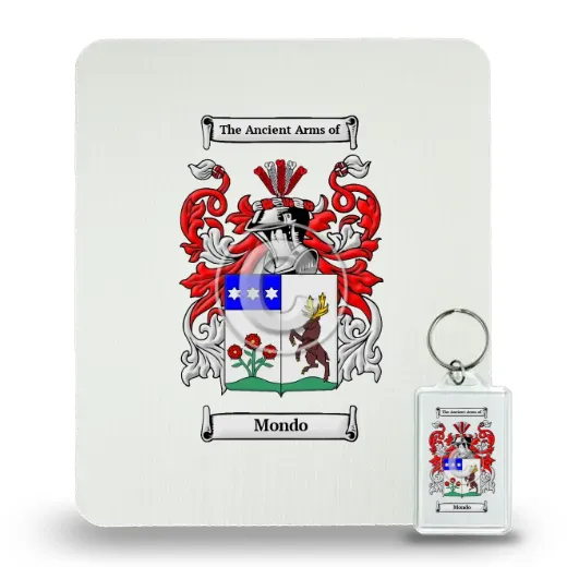 Mondo Mouse Pad and Keychain Combo Package