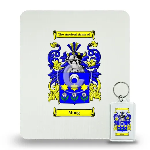 Moog Mouse Pad and Keychain Combo Package