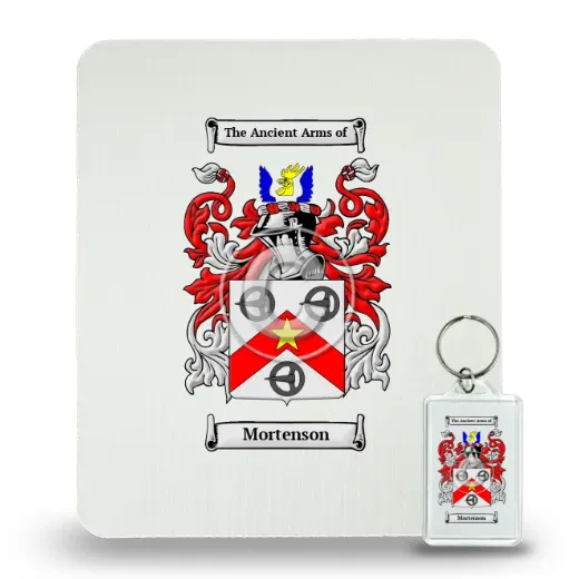 Mortenson Mouse Pad and Keychain Combo Package