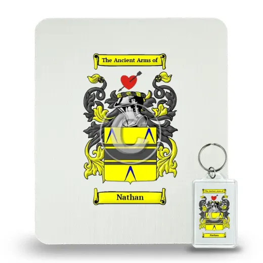 Nathan Mouse Pad and Keychain Combo Package