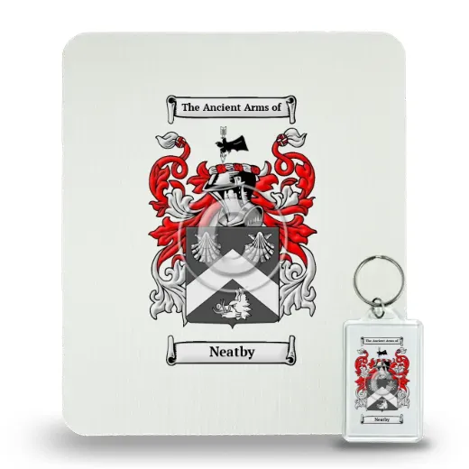 Neatby Mouse Pad and Keychain Combo Package