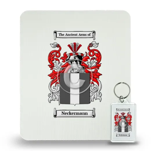 Neckermann Mouse Pad and Keychain Combo Package