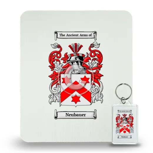 Neubauer Mouse Pad and Keychain Combo Package
