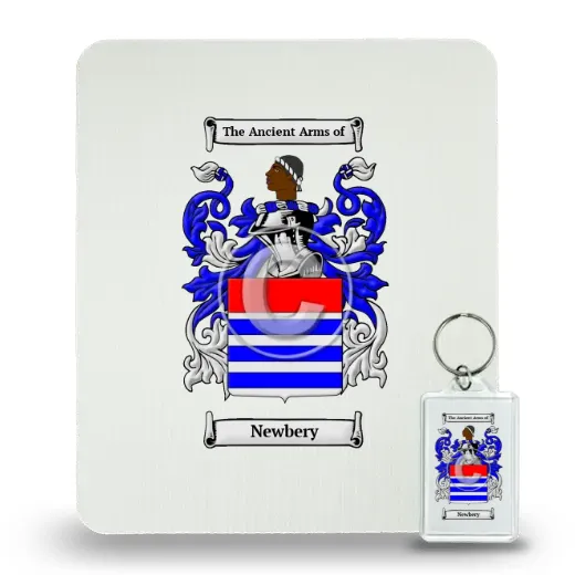 Newbery Mouse Pad and Keychain Combo Package