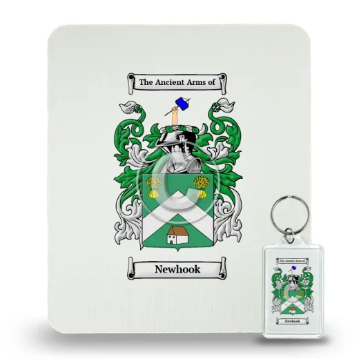Newhook Mouse Pad and Keychain Combo Package