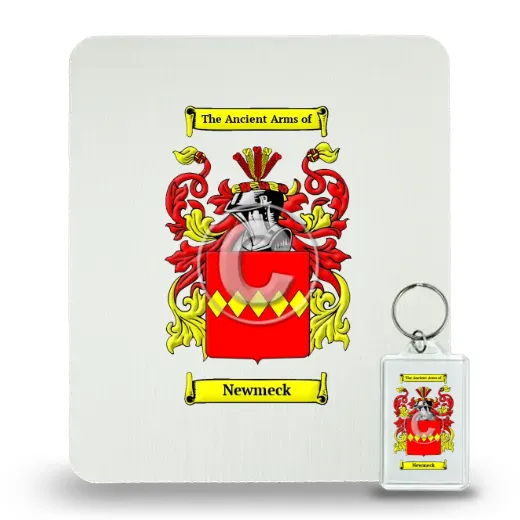 Newmeck Mouse Pad and Keychain Combo Package