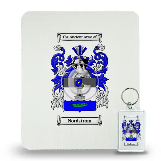 Nordstrom Mouse Pad and Keychain Combo Package