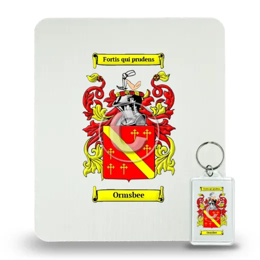 Ormsbee Mouse Pad and Keychain Combo Package