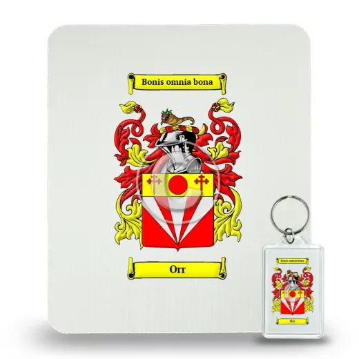 Orr Mouse Pad and Keychain Combo Package